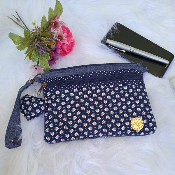 Bolsa Clutch 2 ziperes - Imagem 6